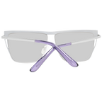 Marciano by Guess Rectangle sunglasses in Silver with Metal frame, model Marciano by Guess Sunglasses GM0797 5710Z, from Burghley & Co – Luxury eyewear UK