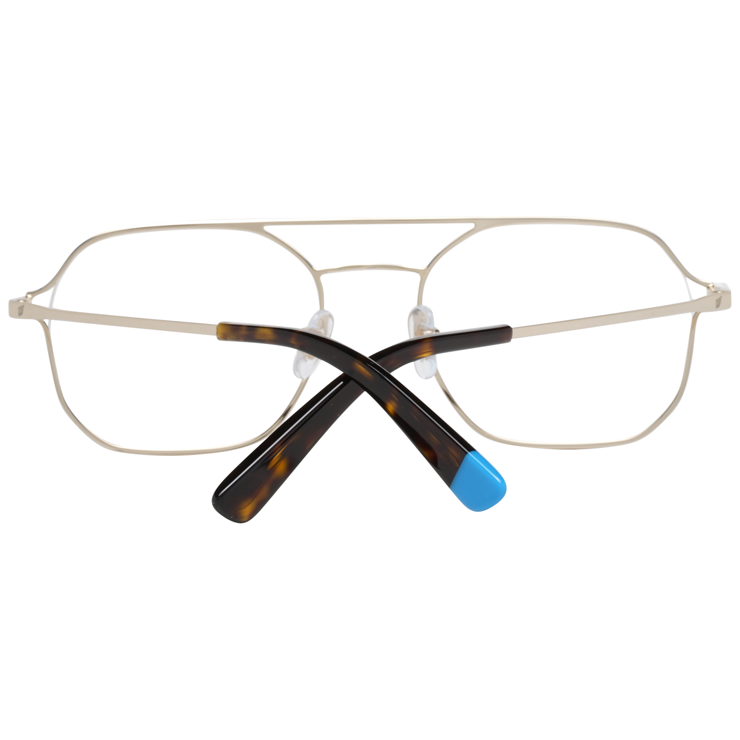 Web glasses in Gold with Metal frame, model Web Optical Frames WE5299 53032, from Burghley & Co – Luxury eyewear UK