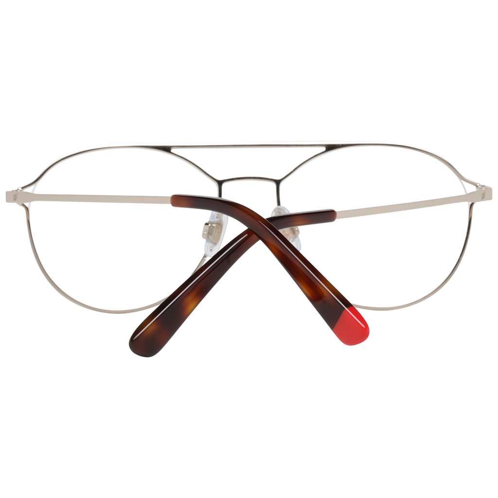 Web glasses in Gold and Pink with Metal frame, model Web Optical Frames WE5300 53028, from Burghley & Co – Luxury eyewear UK
