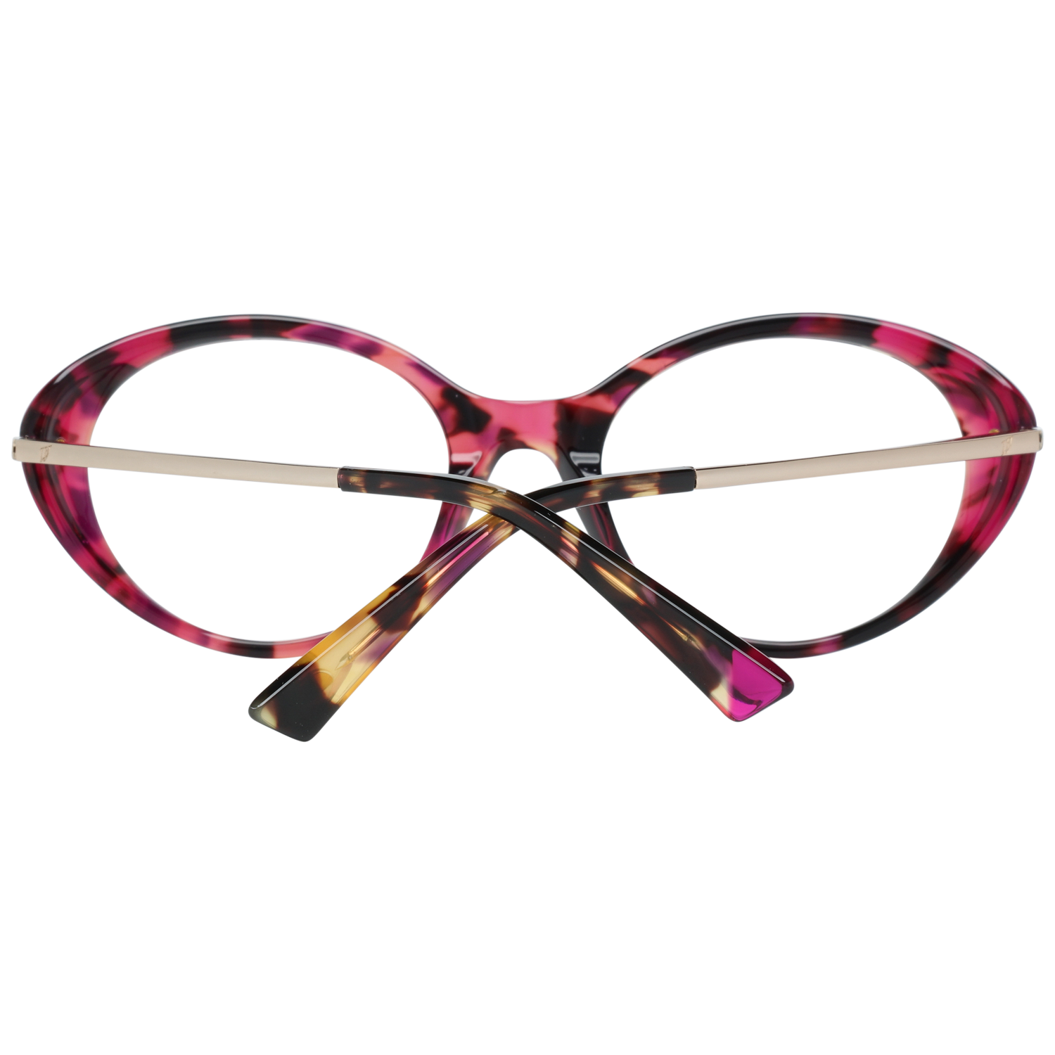 Web Oval glasses in Pink with Metal frame, model Web Optical Frame WE5302 056 51, from Burghley & Co – Luxury eyewear UK
