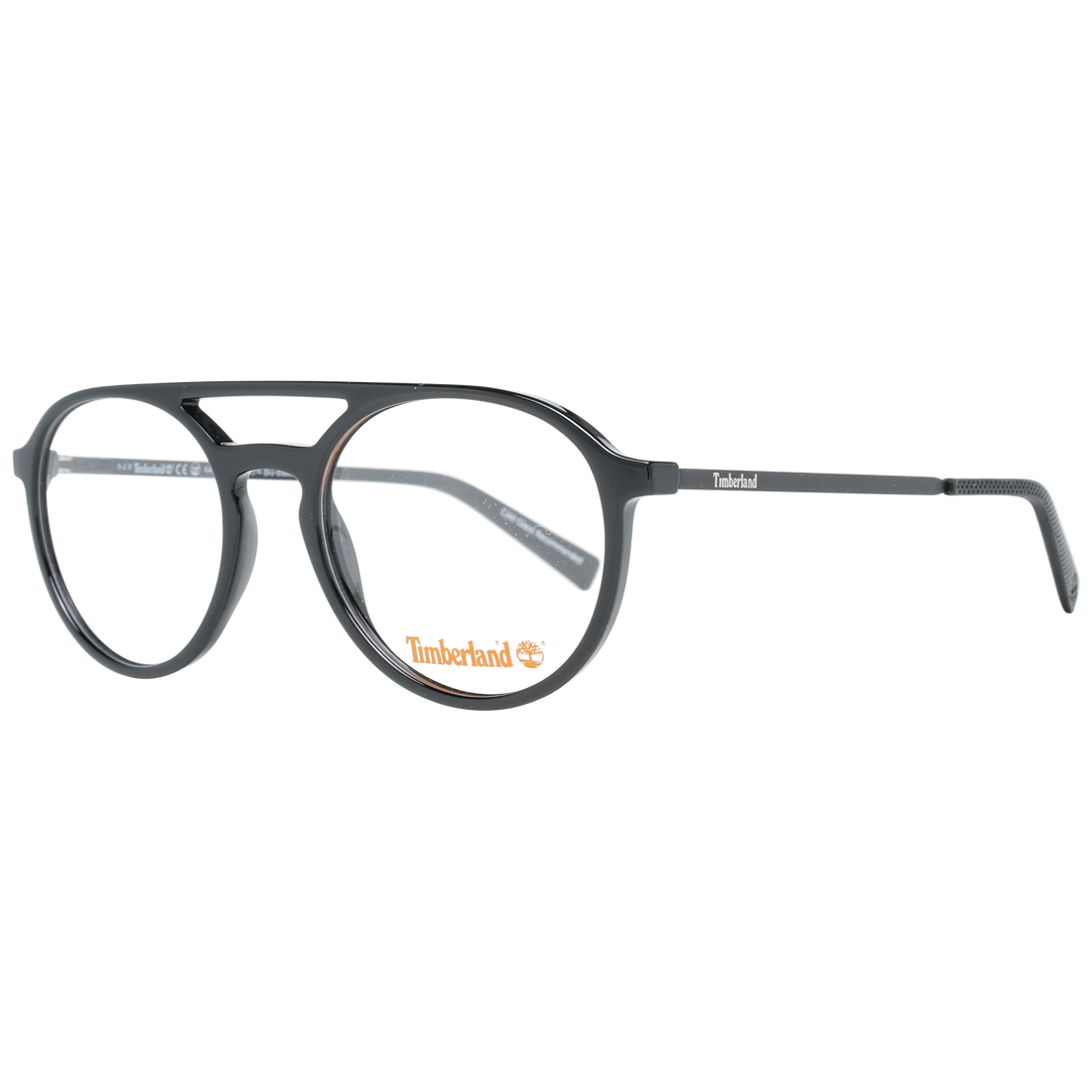 Timberland Aviator glasses in Black with Plastic frame, model Timberland Optical Frames TB1634 54001, from Burghley & Co – Luxury eyewear UK