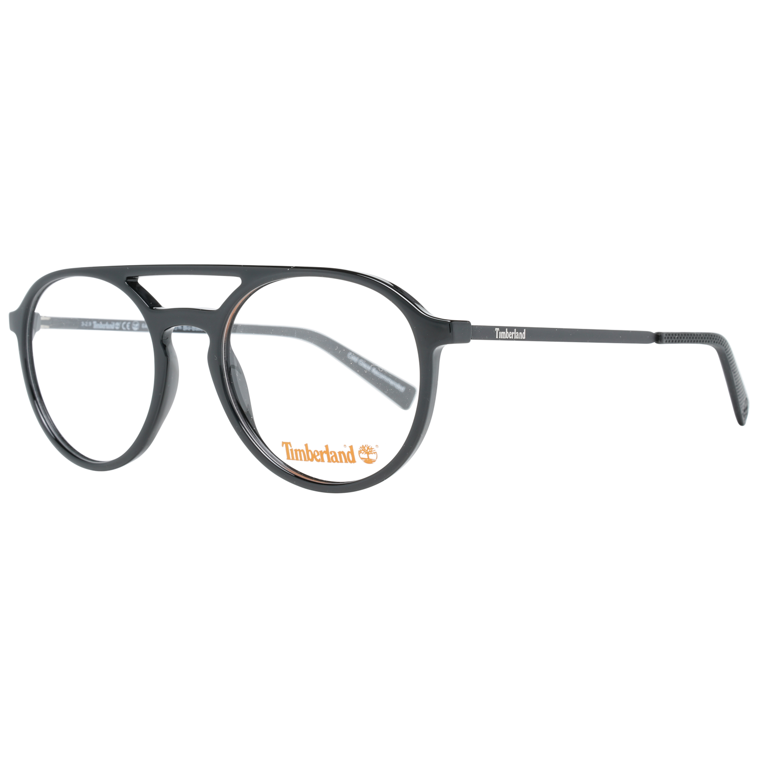 Timberland Aviator glasses in Black with Plastic frame, model Timberland Optical Frames TB1634 54001, from Burghley & Co – Luxury eyewear UK