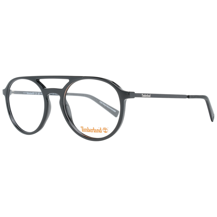 Timberland Aviator glasses in Black with Plastic frame, model Timberland Optical Frames TB1634 54001, from Burghley & Co – Luxury eyewear UK