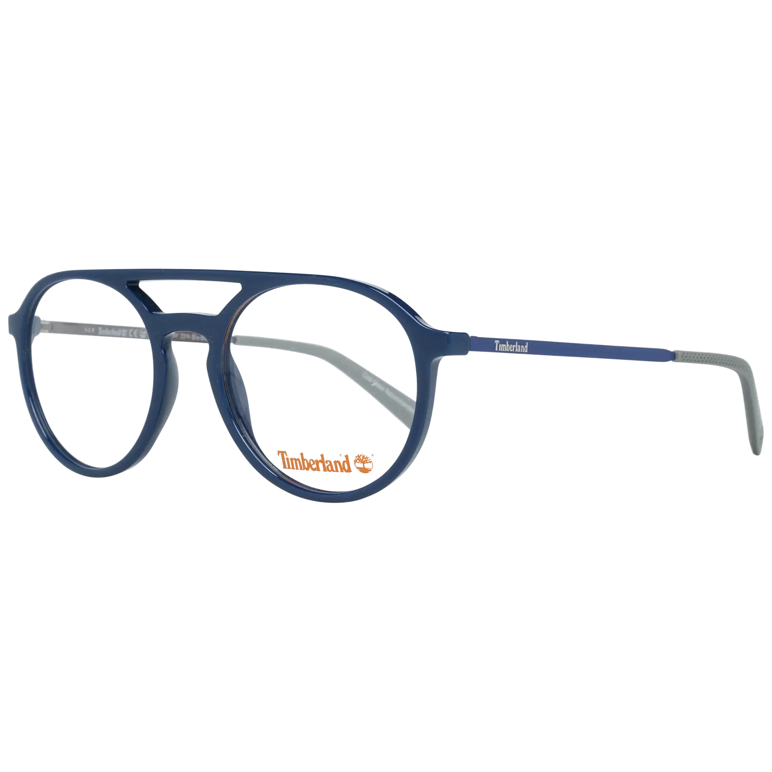 Timberland Aviator glasses in Blue with Metal frame, model Timberland Optical Frames TB1634 54090, from Burghley & Co – Luxury eyewear UK