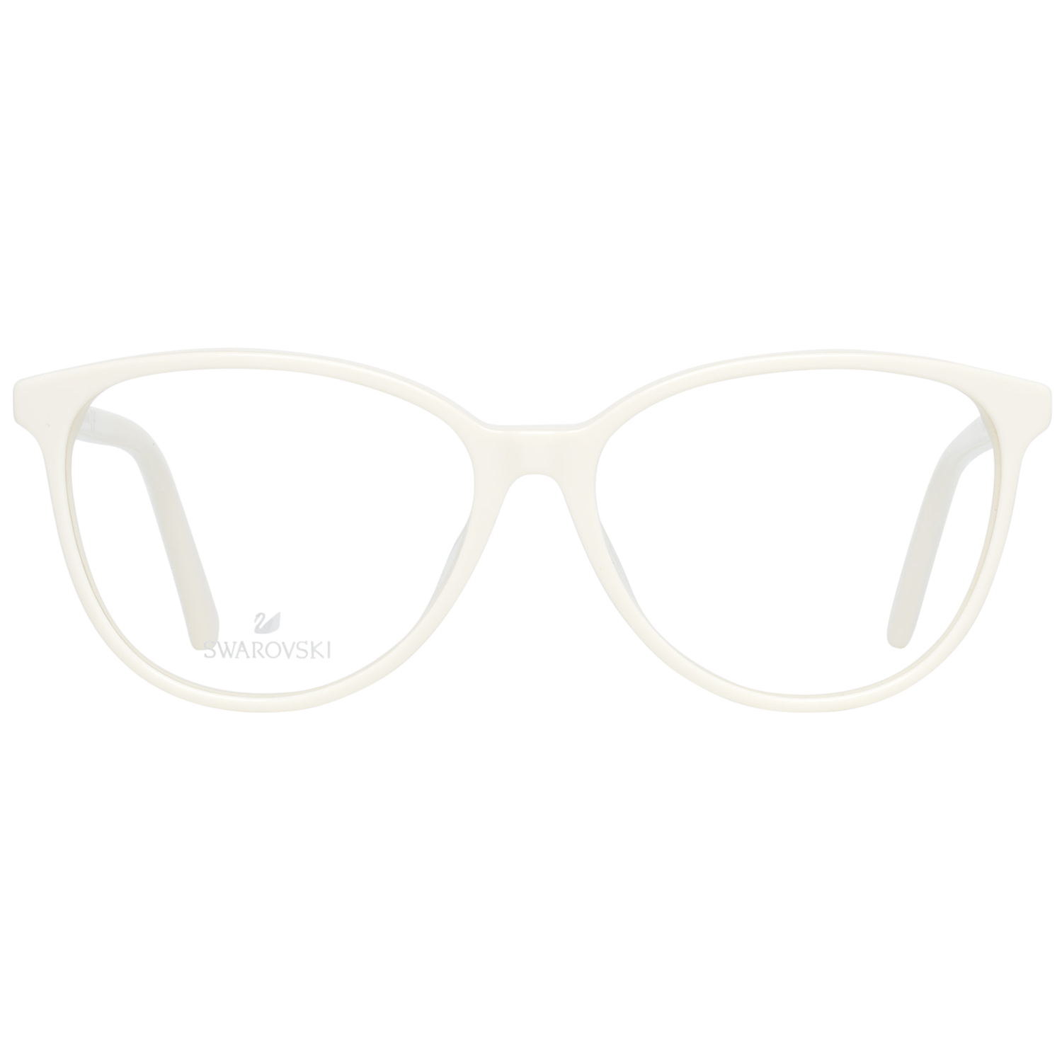 Swarovski glasses in White with Plastic frame, model Swarovski Optical Frame SK5301 021 54, from Burghley & Co – Luxury eyewear UK