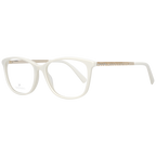 Swarovski Rectangle glasses in White with Metal frame, model Swarovski Optical Frames SK5308 52021, from Burghley & Co – Luxury eyewear UK