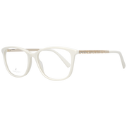 Swarovski Rectangle glasses in White with Metal frame, model Swarovski Optical Frames SK5308 52021, from Burghley & Co – Luxury eyewear UK