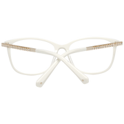 Swarovski Rectangle glasses in White with Metal frame, model Swarovski Optical Frames SK5308 52021, from Burghley & Co – Luxury eyewear UK