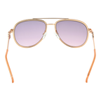 Guess Aviator sunglasses in Gold and Pink with Metal frame, model Guess Sunglasses GF0344 5628U, from Burghley & Co – Luxury eyewear UK
