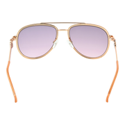 Guess Aviator sunglasses in Gold and Pink with Metal frame, model Guess Sunglasses GF0344 5628U, from Burghley & Co – Luxury eyewear UK