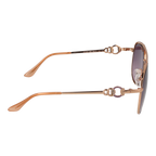 Guess Aviator sunglasses in Gold and Pink with Metal frame, model Guess Sunglasses GF0344 5628U, from Burghley & Co – Luxury eyewear UK