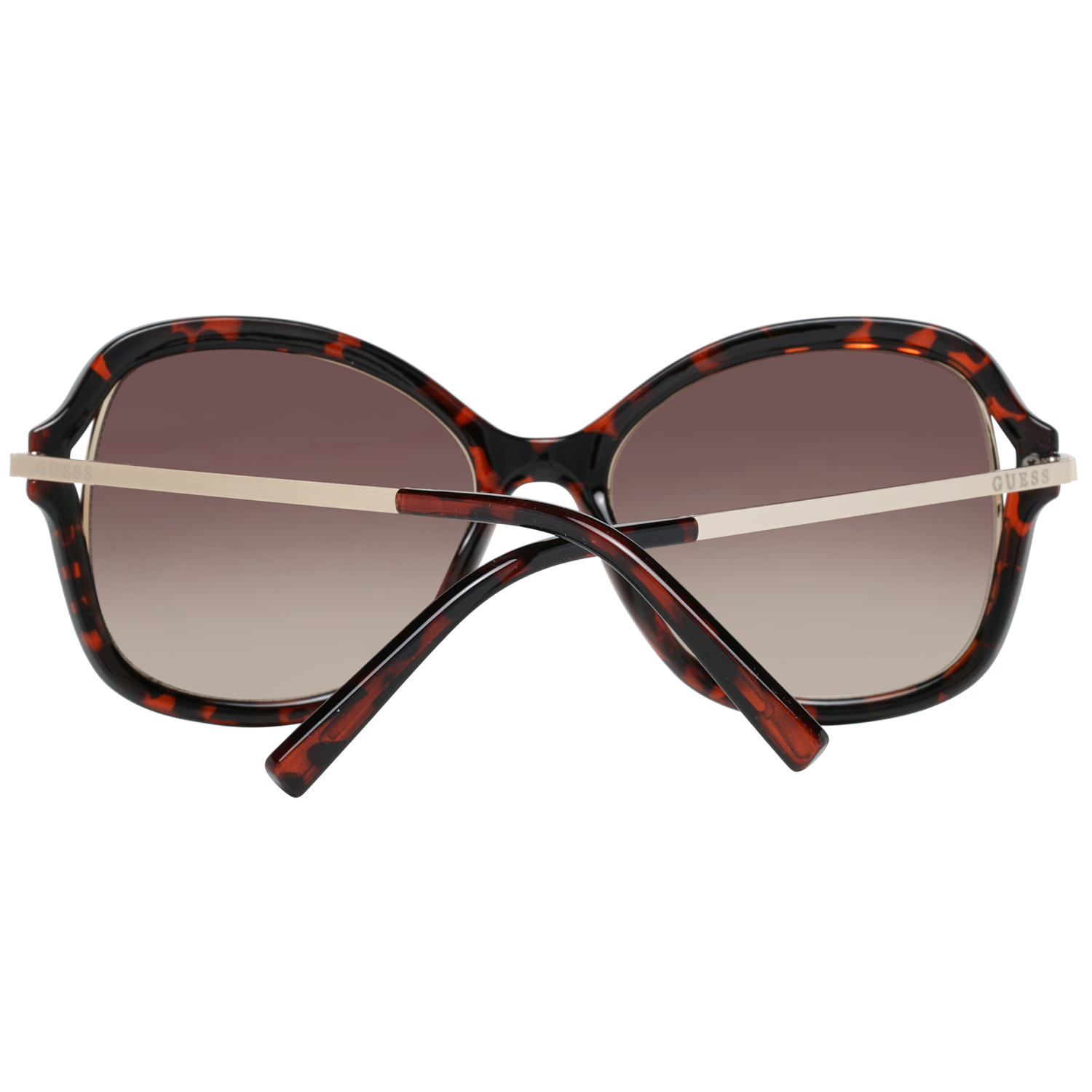Guess sunglasses in Brown with Metal frame, model Guess Sunglasses GF0352 5452F, from Burghley & Co – Luxury eyewear UK