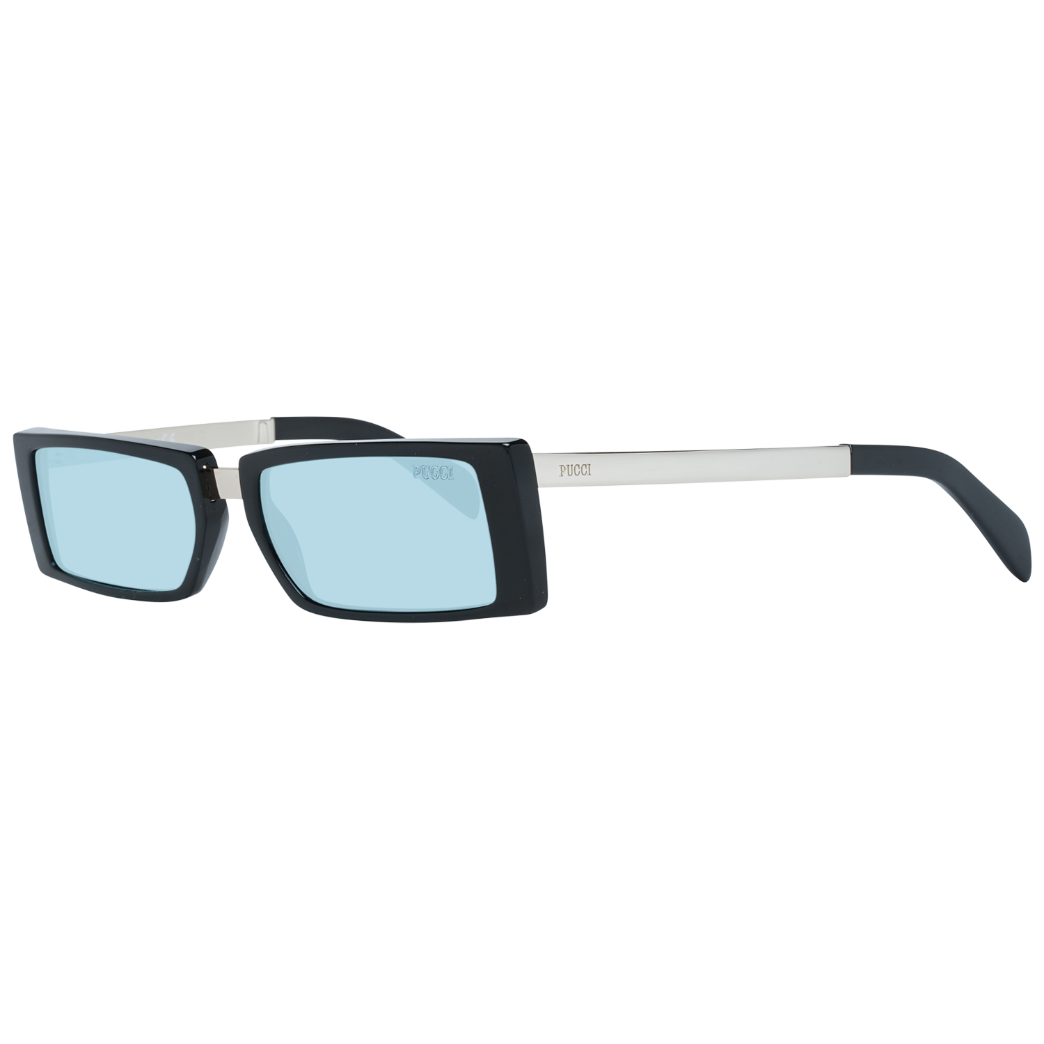 Pucci Rectangle sunglasses in Black with Plastic frame, model Pucci Sunglasses EP0126 01N 53, from Burghley & Co – Luxury eyewear UK