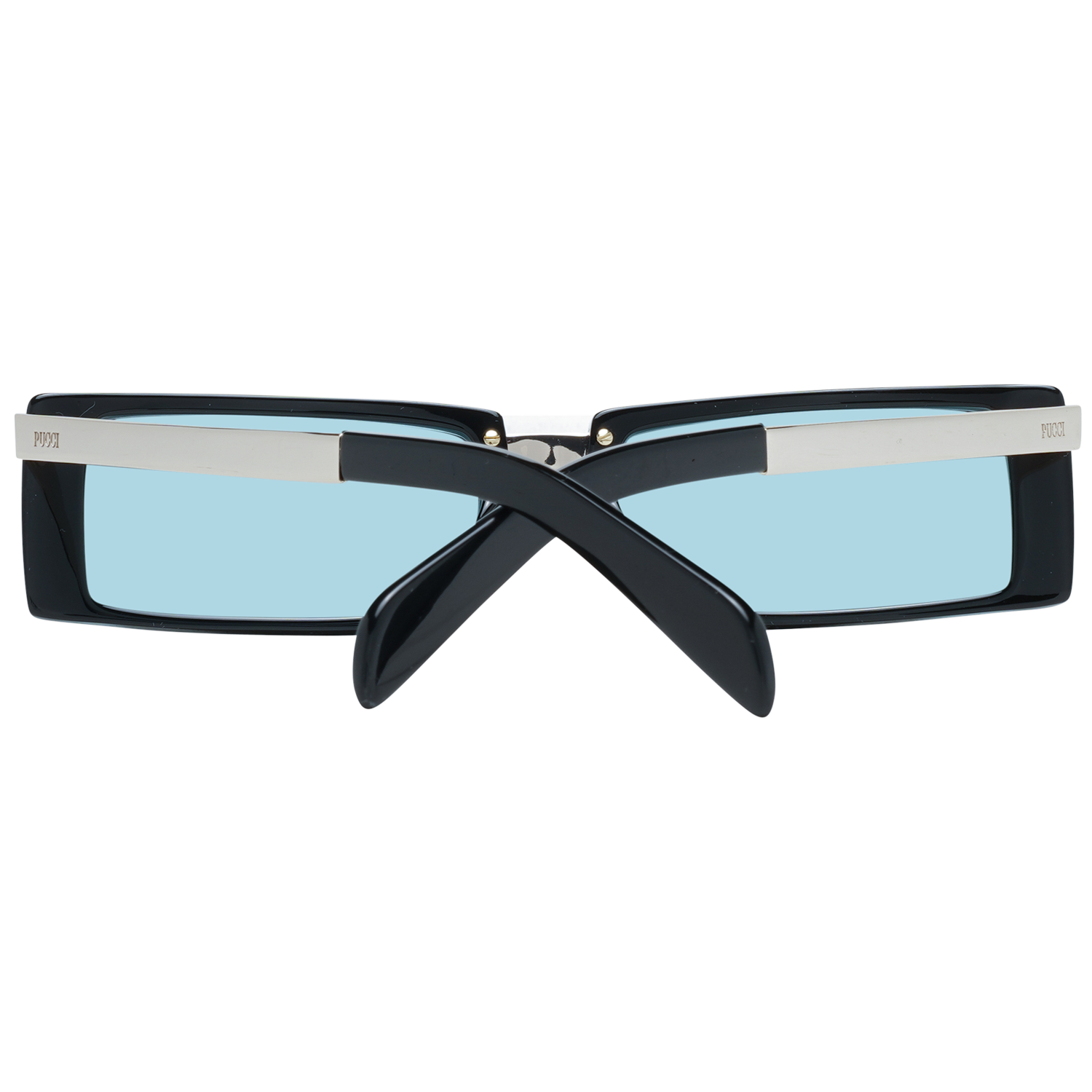 Pucci Rectangle sunglasses in Black with Plastic frame, model Pucci Sunglasses EP0126 01N 53, from Burghley & Co – Luxury eyewear UK