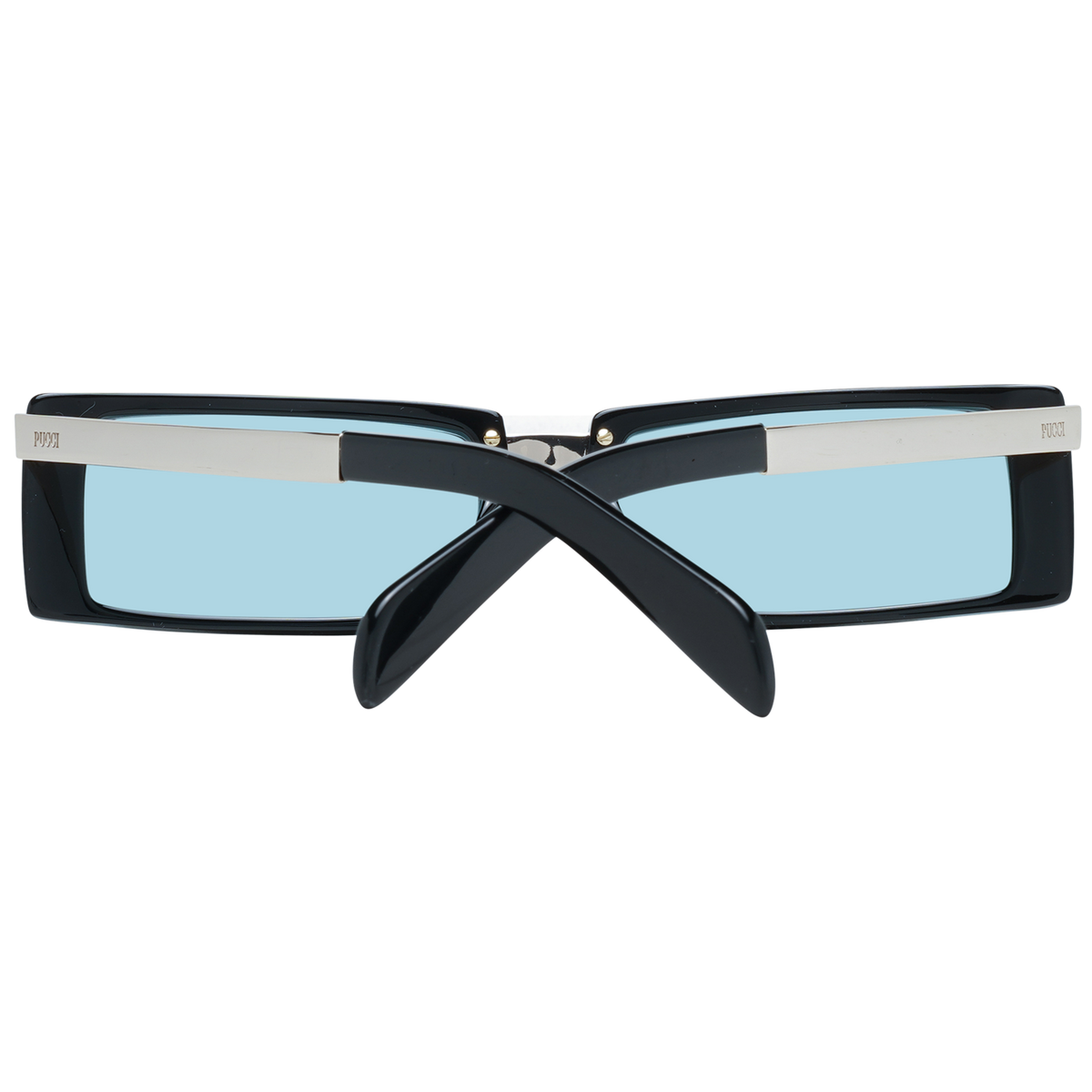 Pucci Rectangle sunglasses in Black with Plastic frame, model Pucci Sunglasses EP0126 01N 53, from Burghley & Co – Luxury eyewear UK