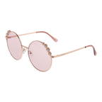 Guess Round sunglasses in Gold and Pink with Metal frame, model Guess Sunglasses GF0355 5828T, from Burghley & Co – Luxury eyewear UK
