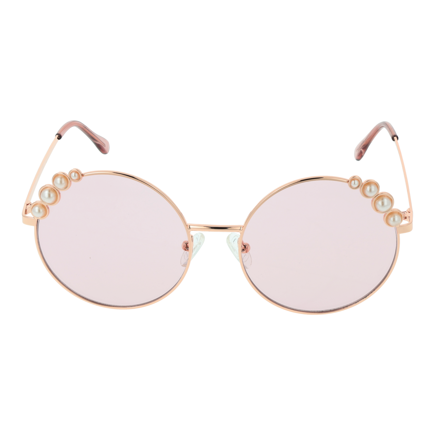 Guess Round sunglasses in Gold and Pink with Metal frame, model Guess Sunglasses GF0355 5828T, from Burghley & Co – Luxury eyewear UK
