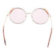 Guess Round sunglasses in Gold and Pink with Metal frame, model Guess Sunglasses GF0355 5828T, from Burghley & Co – Luxury eyewear UK