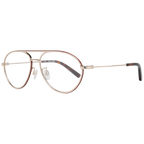 Bally Aviator glasses in Gold and Pink with Metal frame, model Bally Optical Frames BY5013-H 57028, from Burghley & Co – Luxury eyewear UK