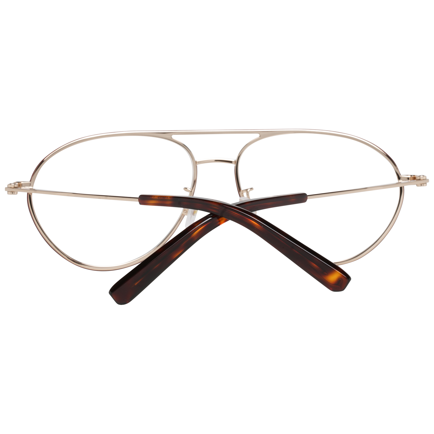 Bally Aviator glasses in Gold and Pink with Metal frame, model Bally Optical Frames BY5013-H 57028, from Burghley & Co – Luxury eyewear UK
