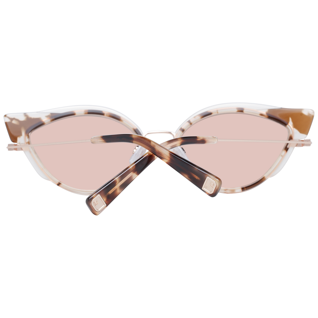 Dsquared2 Cat-eye sunglasses in Brown with Metal frame, model Dsquared2 Sunglasses DQ0336 5455U, from Burghley & Co – Luxury eyewear UK