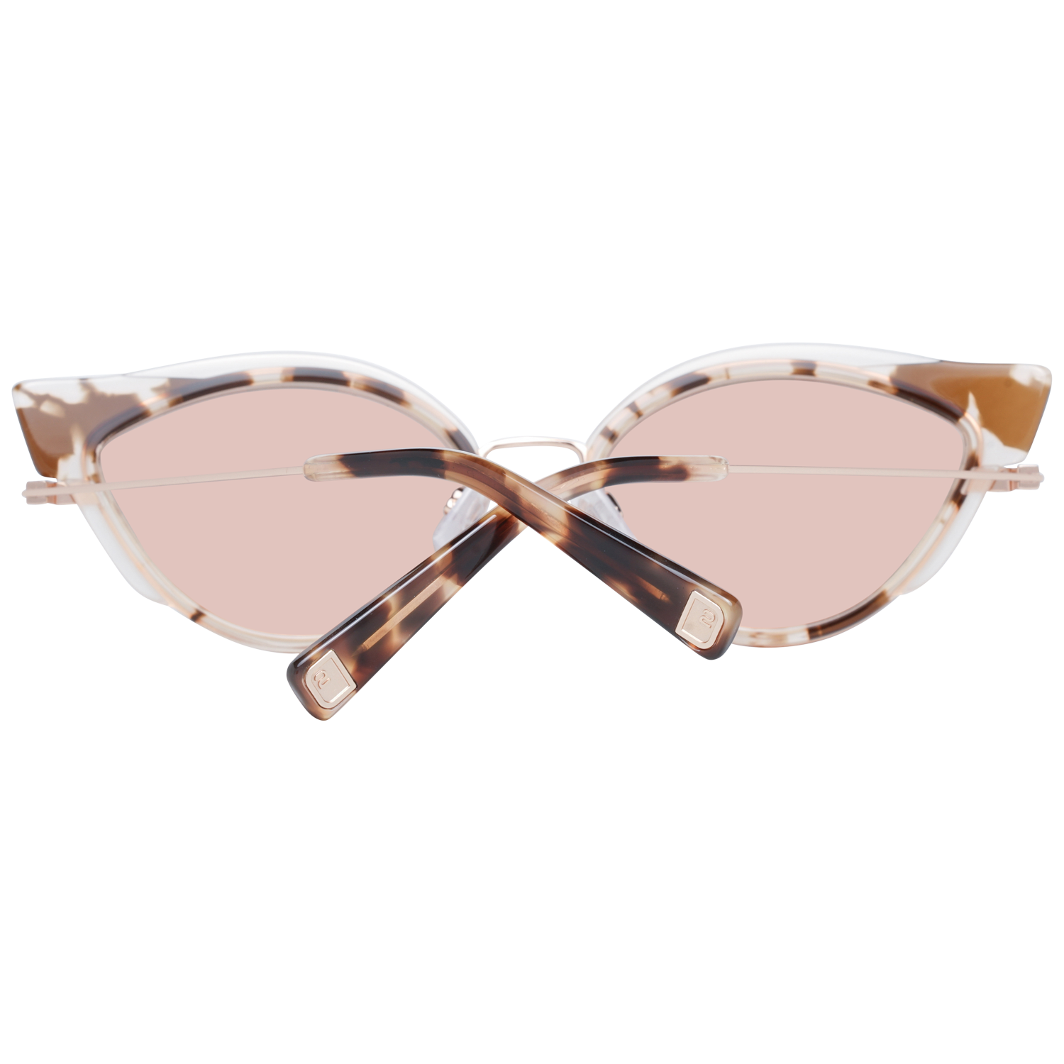 Dsquared2 Cat-eye sunglasses in Brown with Metal frame, model Dsquared2 Sunglasses DQ0336 5455U, from Burghley & Co – Luxury eyewear UK
