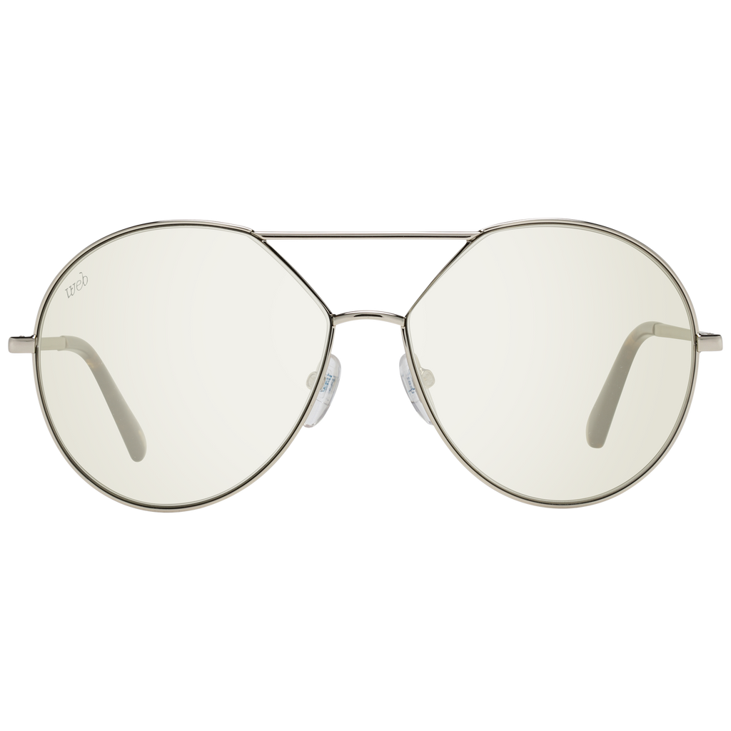 Web sunglasses in Gold with Metal frame, model Web Sunglasses WE0286 5732Q, from Burghley & Co – Luxury eyewear UK