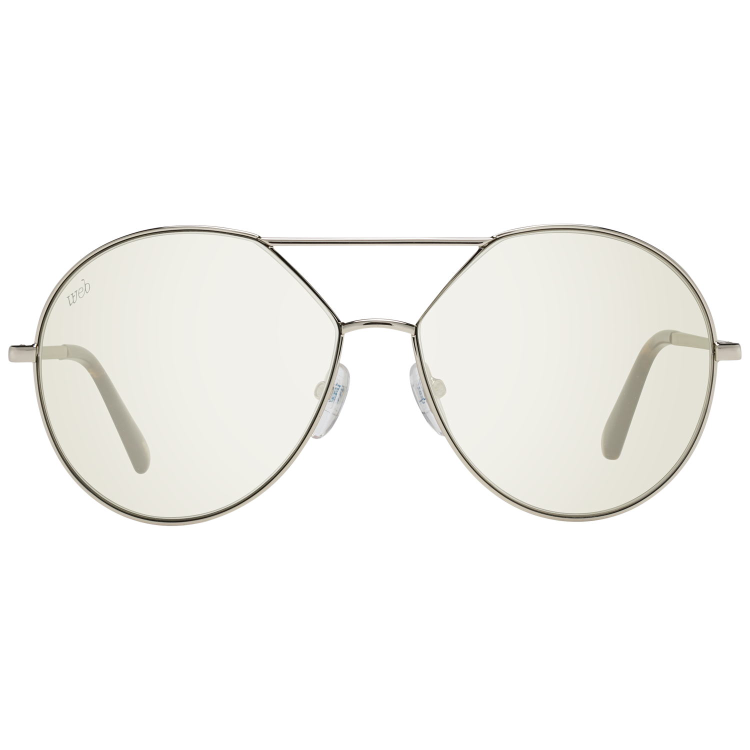 Web sunglasses in Gold with Metal frame, model Web Sunglasses WE0286 5732Q, from Burghley & Co – Luxury eyewear UK