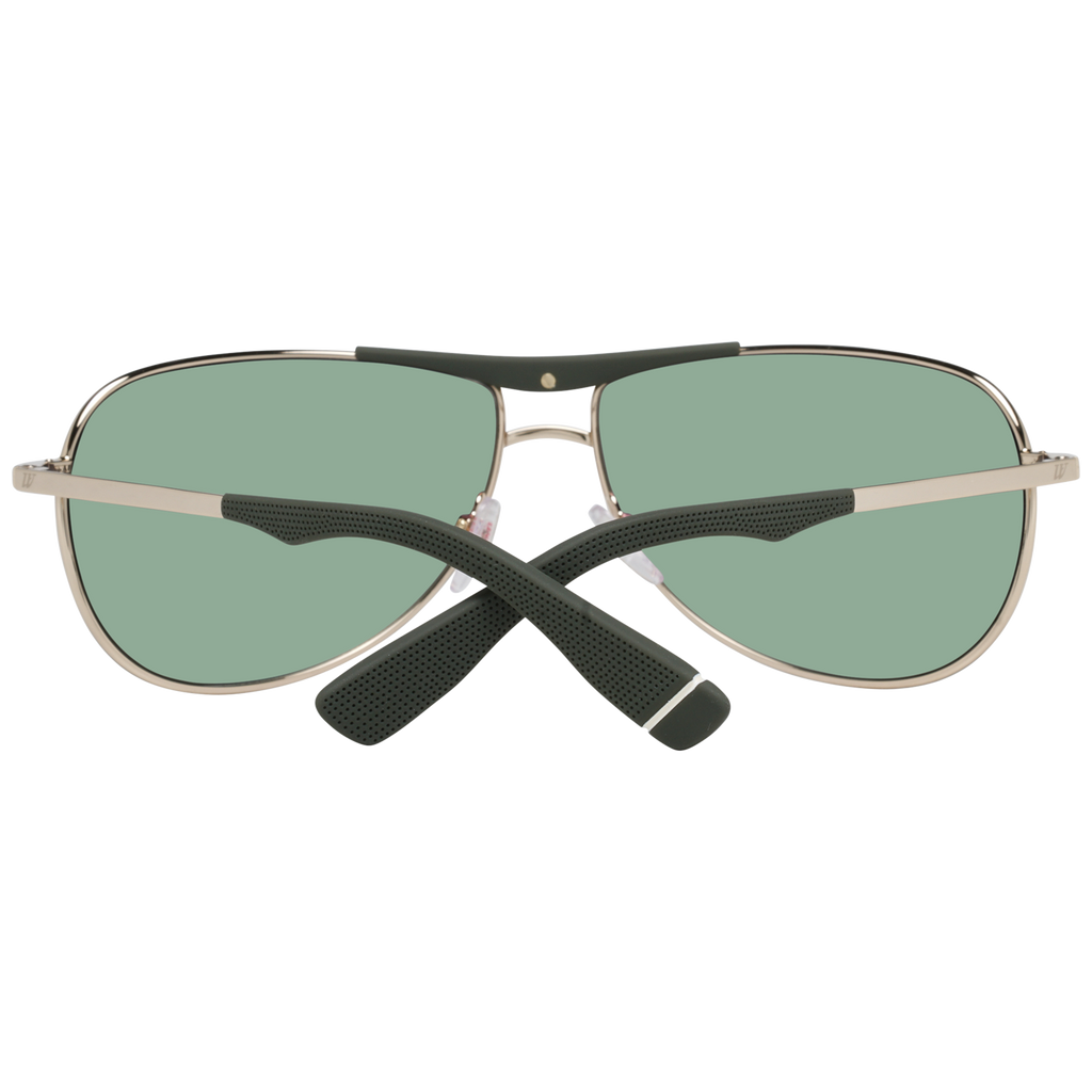 Web Aviator sunglasses in Gold with Metal frame, model Web Sunglasses WE0296 6632P, from Burghley & Co – Luxury eyewear UK