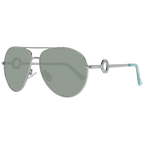 Guess Aviator sunglasses in Silver with Metal frame, model Guess Sunglasses GF0364 5910X, from Burghley & Co – Luxury eyewear UK