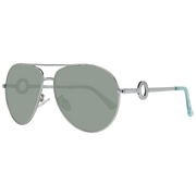 Guess Aviator sunglasses in Silver with Metal frame, model Guess Sunglasses GF0364 5910X, from Burghley & Co – Luxury eyewear UK