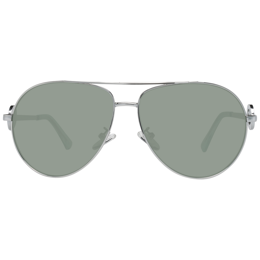 Guess Aviator sunglasses in Silver with Metal frame, model Guess Sunglasses GF0364 5910X, from Burghley & Co – Luxury eyewear UK