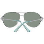 Guess Aviator sunglasses in Silver with Metal frame, model Guess Sunglasses GF0364 5910X, from Burghley & Co – Luxury eyewear UK