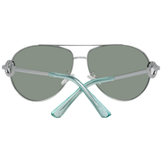 Guess Aviator sunglasses in Silver with Metal frame, model Guess Sunglasses GF0364 5910X, from Burghley & Co – Luxury eyewear UK
