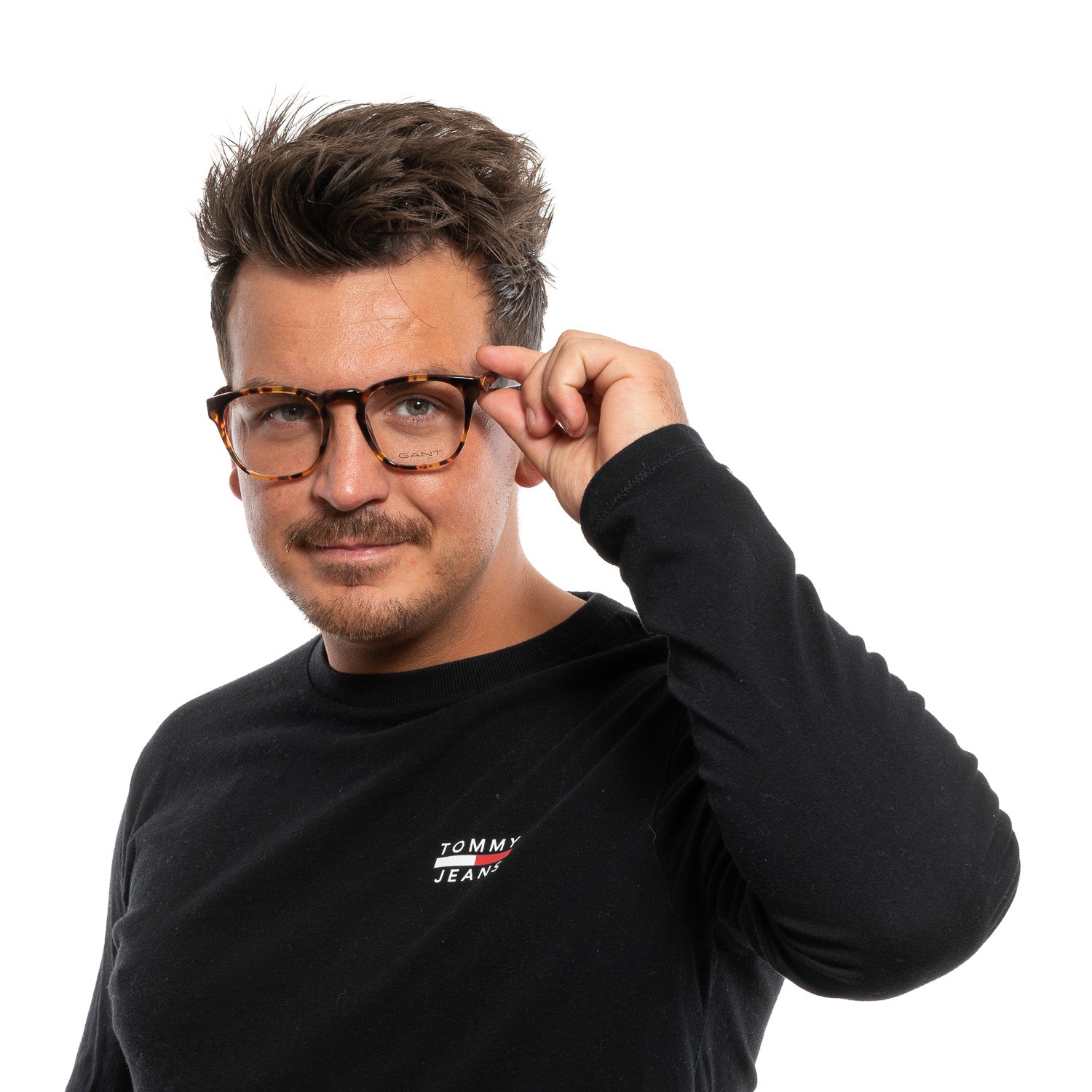 Gant Round glasses in Brown with Plastic frame, model Gant Optical Frames GA3219 53053, from Burghley & Co – Luxury eyewear UK