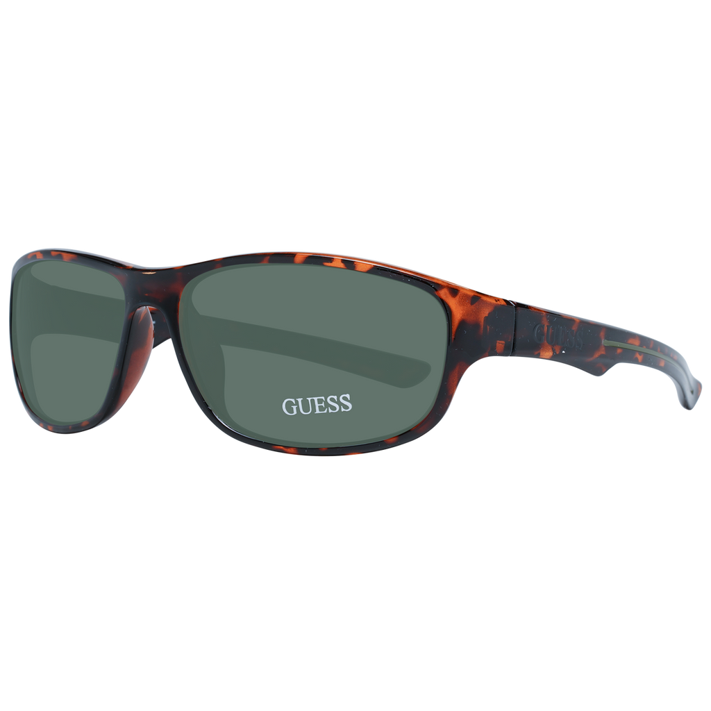 Guess Rectangle sunglasses in Brown with Plastic frame, model Guess Sunglasses GF0210 6252N, from Burghley & Co – Luxury eyewear UK