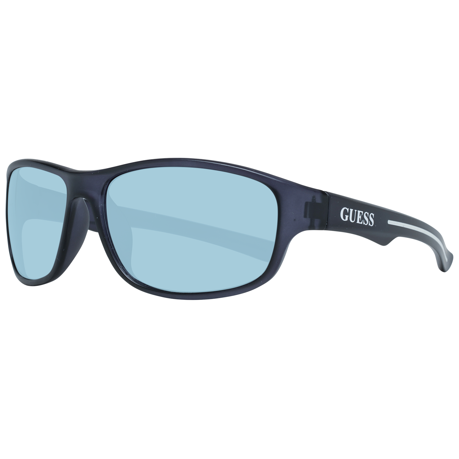Guess Rectangle sunglasses in Grey with Plastic frame, model Guess Sunglasses GF0210 6292V, from Burghley & Co – Luxury eyewear UK