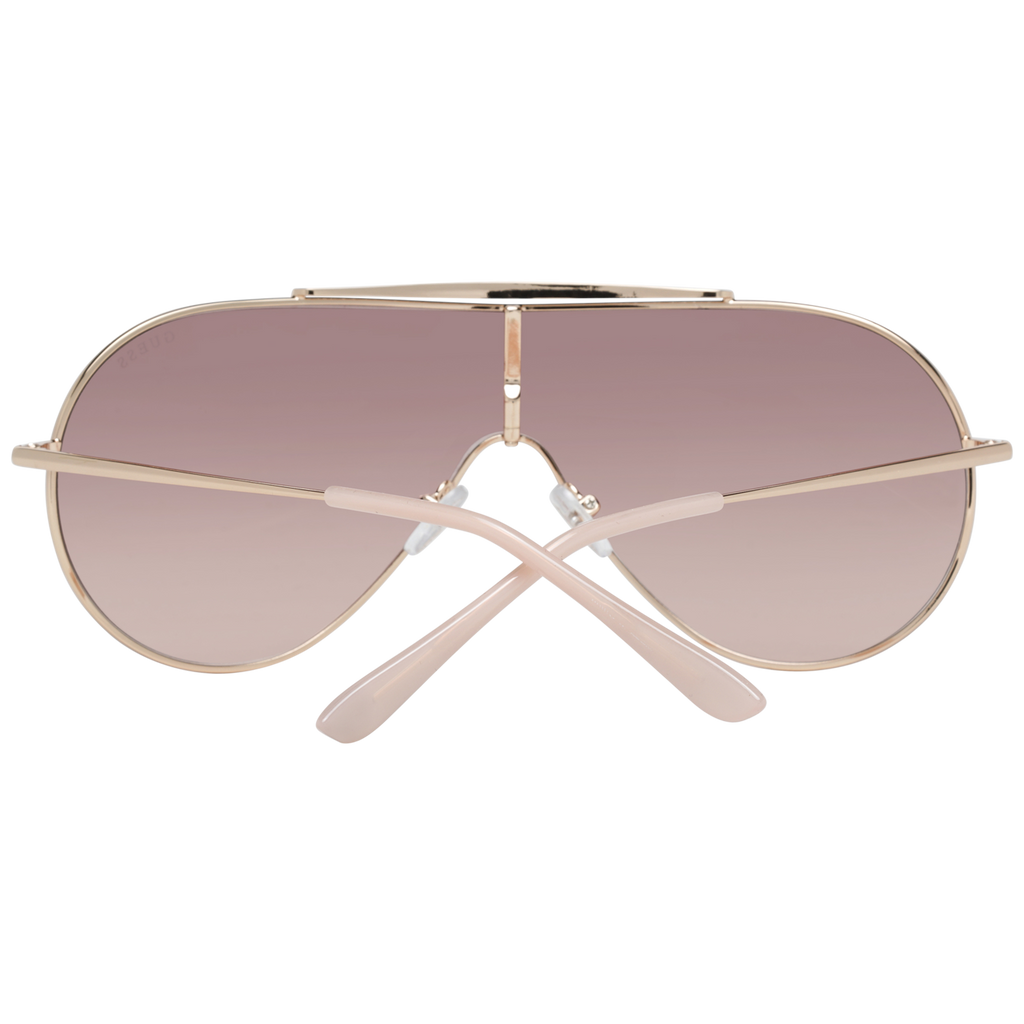 Guess sunglasses in Gold and Pink with Metal frame, model Guess Sunglasses GF0370 0032T, from Burghley & Co – Luxury eyewear UK