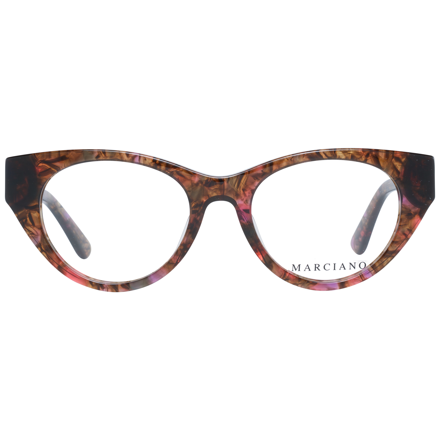 Marciano by Guess Cat-eye glasses in Brown with Plastic frame, model Marciano by Guess Optical Frame GM0362-S 074 49, from Burghley & Co – Luxury eyewear UK