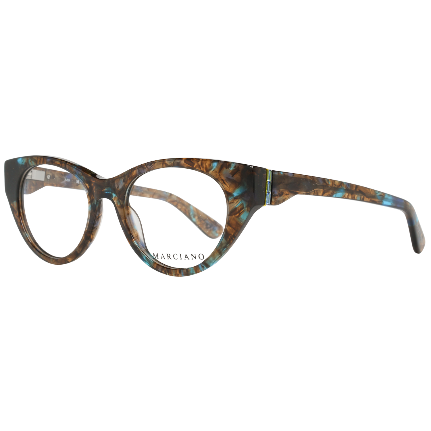 Marciano by Guess Cat-eye glasses in Brown with Plastic frame, model Marciano by Guess Optical Frames GM0362-S 49092, from Burghley & Co – Luxury eyewear UK