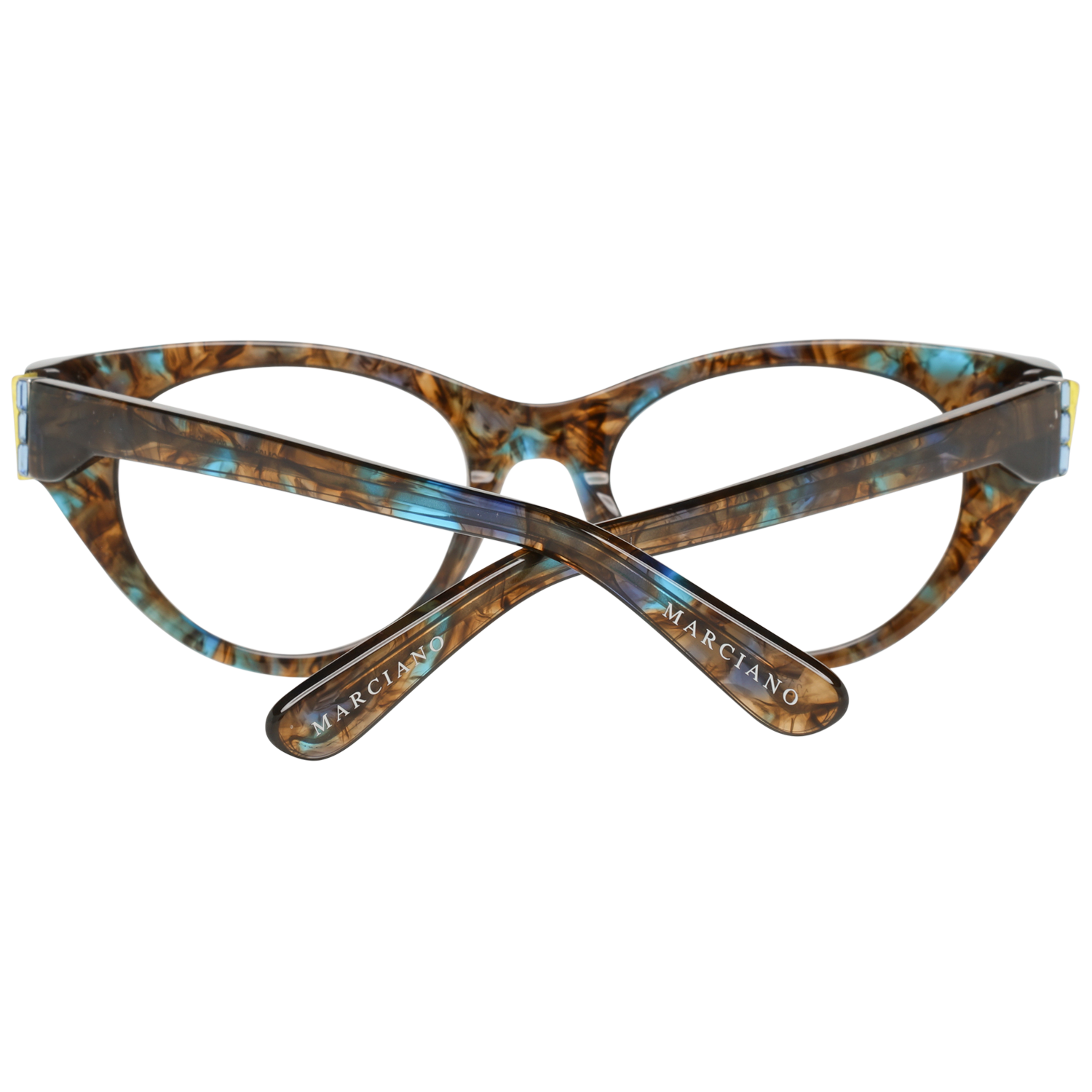 Marciano by Guess Cat-eye glasses in Brown with Plastic frame, model Marciano by Guess Optical Frame GM0362-S 092 49, from Burghley & Co – Luxury eyewear UK