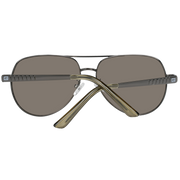 Guess Aviator sunglasses in Gunmetal with Metal frame, model Guess Sunglasses GF0215 6008C, from Burghley & Co – Luxury eyewear UK
