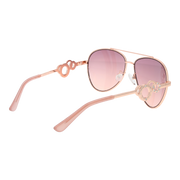 Guess Aviator sunglasses in Gold and Pink with Metal frame, model Guess Sunglasses GF0365 5928Z, from Burghley & Co – Luxury eyewear UK