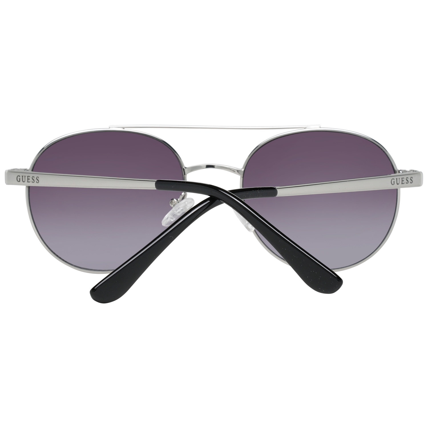Guess Oval sunglasses in Silver with Metal frame, model Guess Sunglasses GF0367 10B 53, from Burghley & Co – Luxury eyewear UK