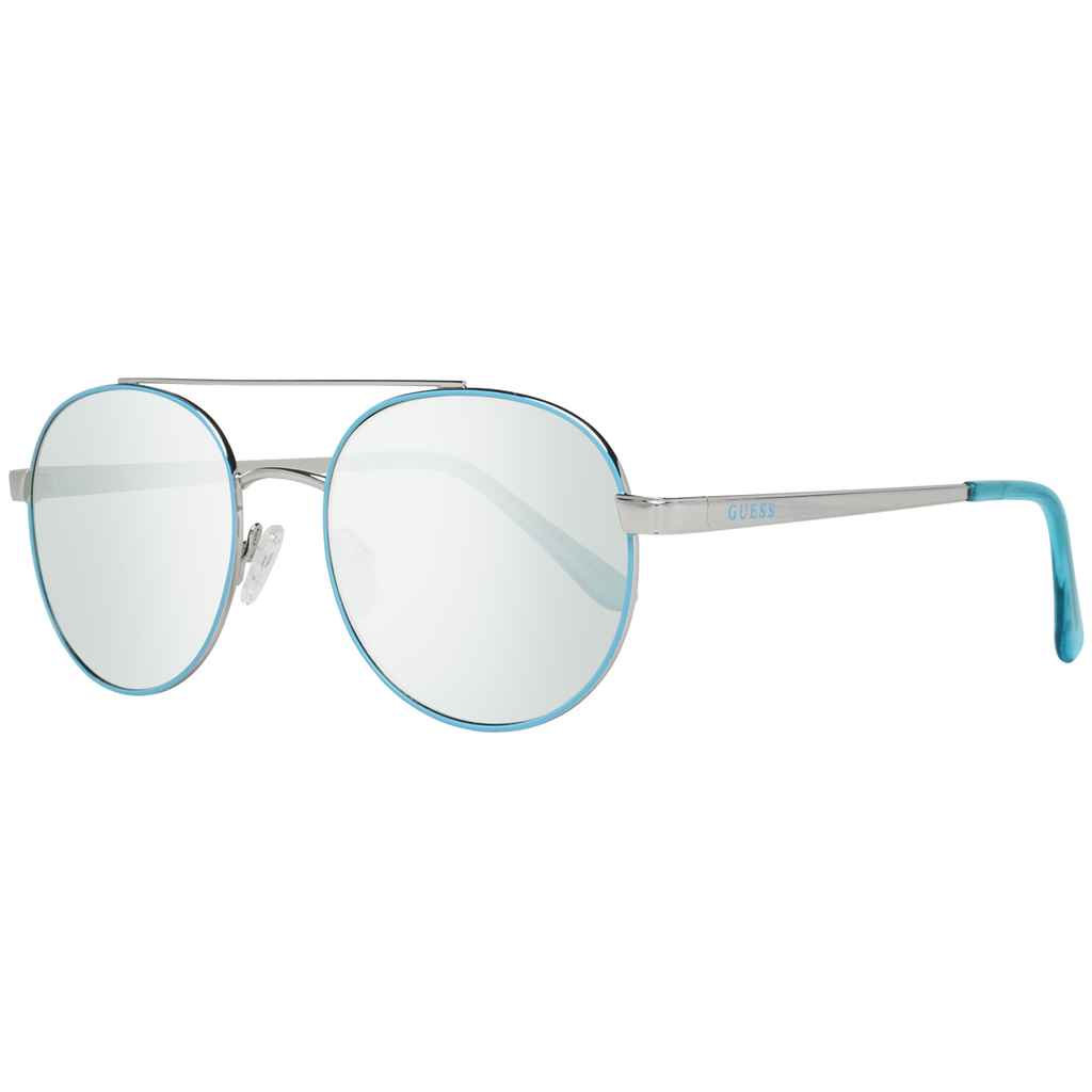 Guess Aviator sunglasses in Blue with Metal frame, model Guess Sunglasses GF0367 5310X, from Burghley & Co – Luxury eyewear UK