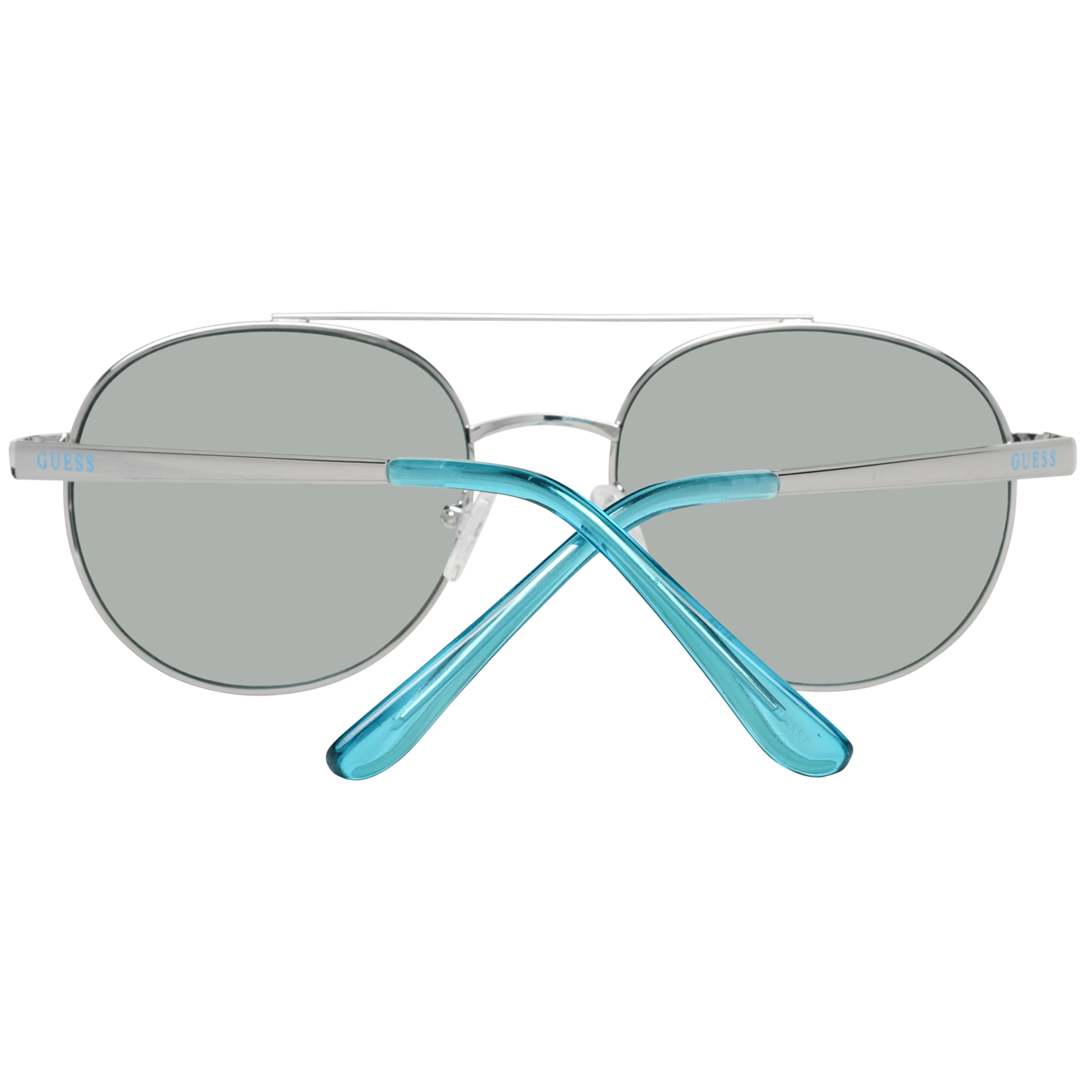 Guess Aviator sunglasses in Blue with Metal frame, model Guess Sunglasses GF0367 5310X, from Burghley & Co – Luxury eyewear UK