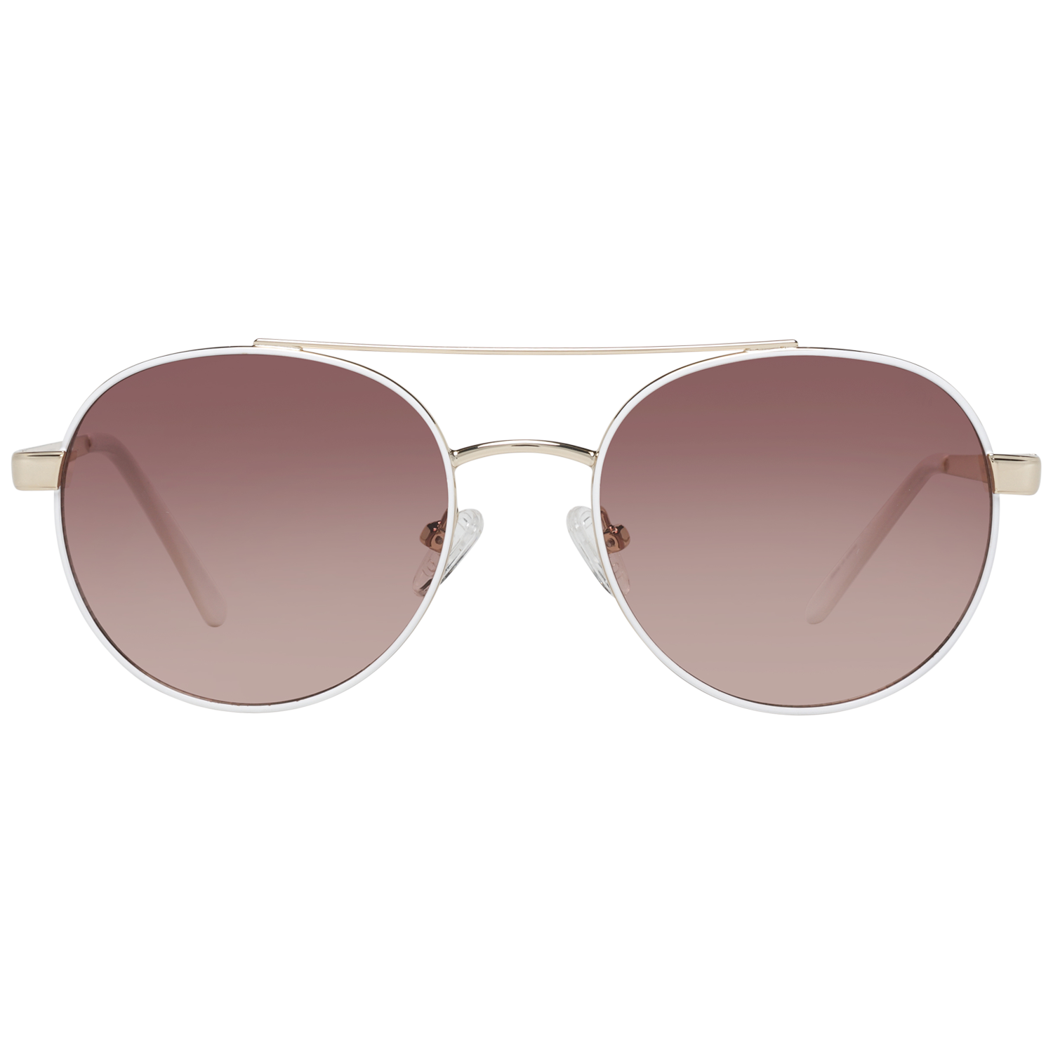 Guess Aviator sunglasses in White with Metal frame, model Guess Sunglasses GF0367 32T 53, from Burghley & Co – Luxury eyewear UK