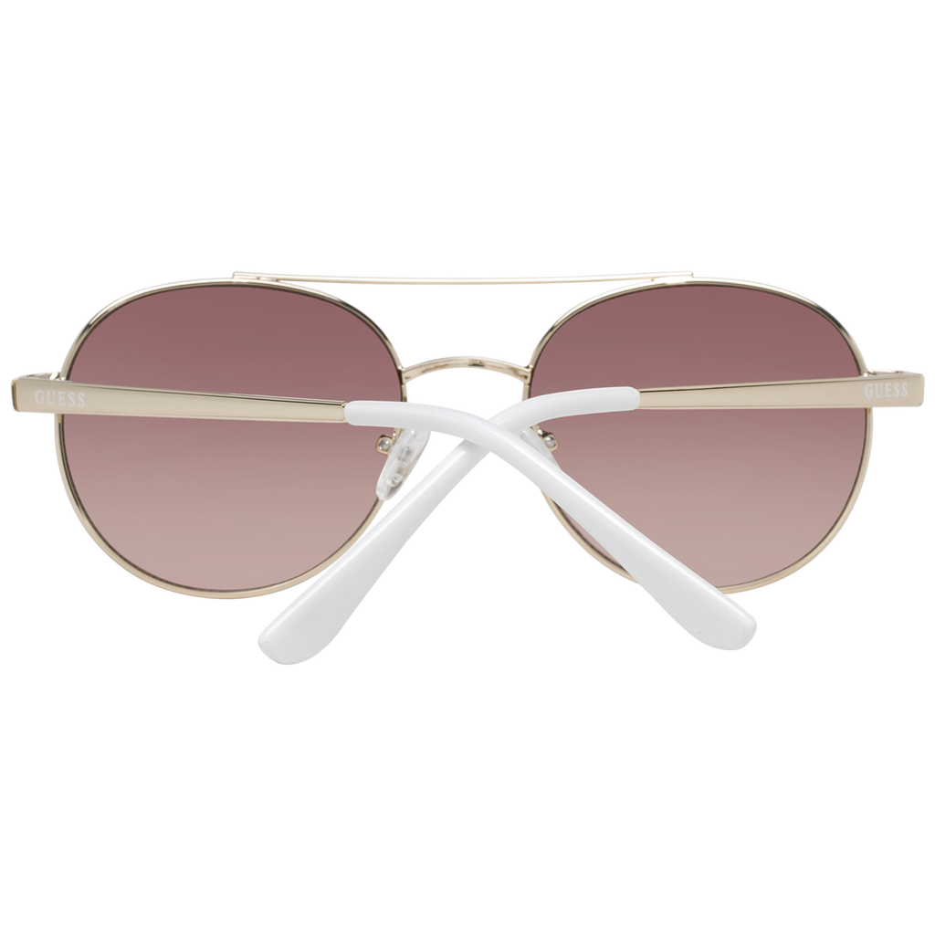 Guess Aviator sunglasses in White with Metal frame, model Guess Sunglasses GF0367 5332T, from Burghley & Co – Luxury eyewear UK