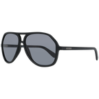 Guess Aviator sunglasses in Black with Plastic frame, model Guess Sunglasses GF0217 6002A, from Burghley & Co – Luxury eyewear UK