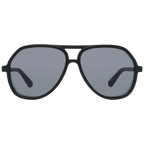 Guess Aviator sunglasses in Black with Plastic frame, model Guess Sunglasses GF0217 6002A, from Burghley & Co – Luxury eyewear UK